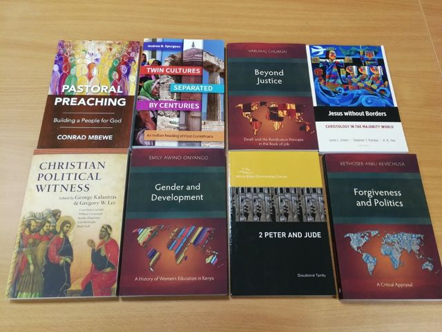 Books received by Ukrainian Evangelical Theological Seminary.